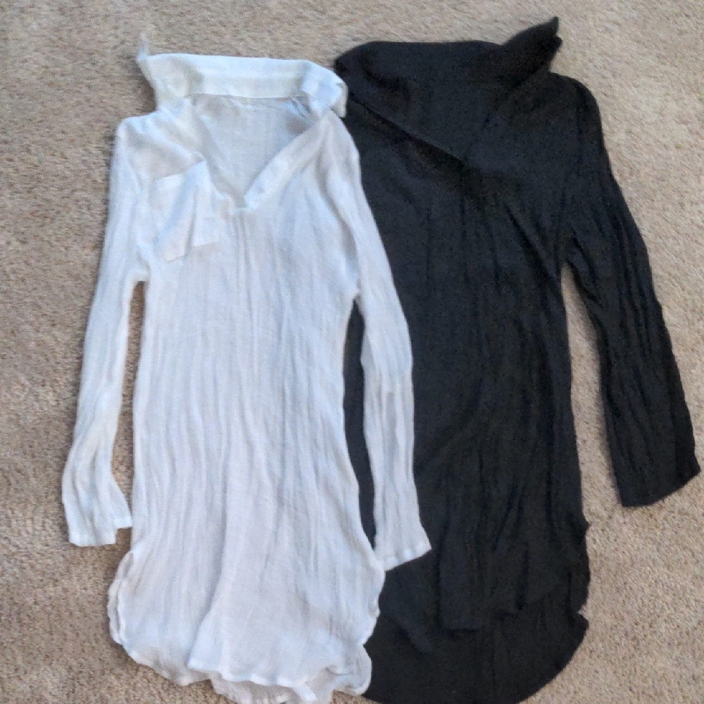 2 New (No Tags) Beach Swim Cover Ups - Small